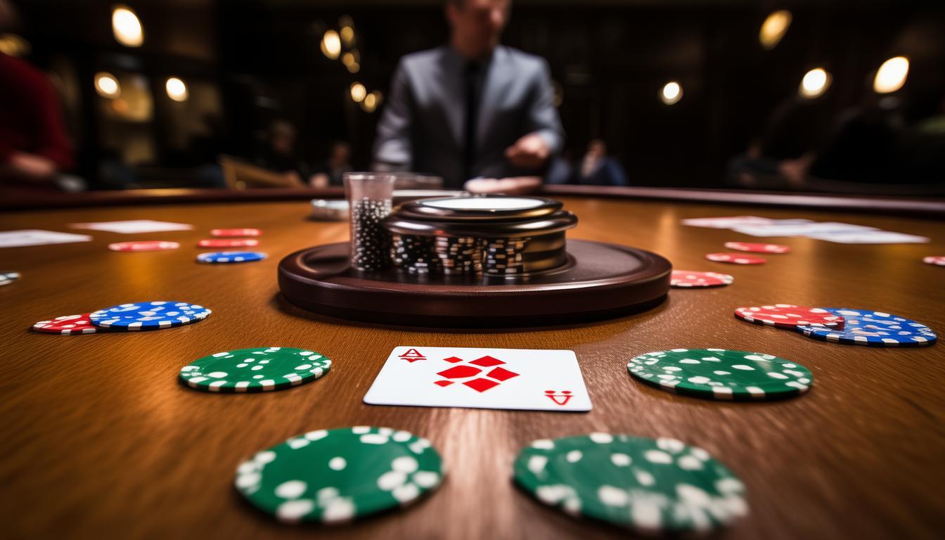 德州扑克取胜关键在策略灵活变动，打牌时需沉着周全