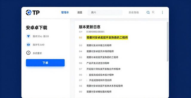 安卓岗位要求_如何在TP官方安卓最新版本下载中关注岗位职责?_android职位描述