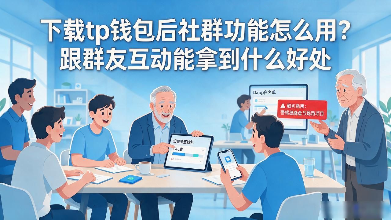 下载tp钱包后的社群功能，如何与其他用户互动获益？_tp钱包社群板块收益玩法_tp钱包社群信息差空投技巧