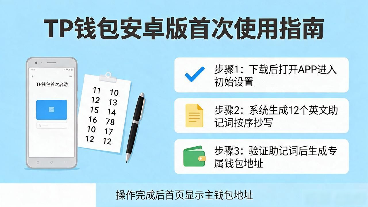 TP钱包新手初始化教程_TP钱包多链资产管理方法_tp钱包官网安卓下载后的首次使用:快速上手指南与操作步骤
