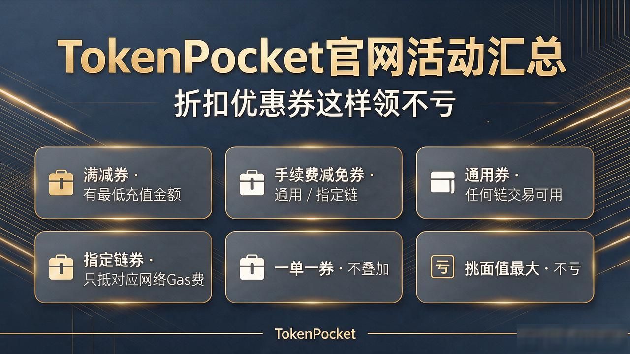 TokenPocket官方网站的营销活动与优惠信息_优惠券使用规则_TokenPocket限时活动入口