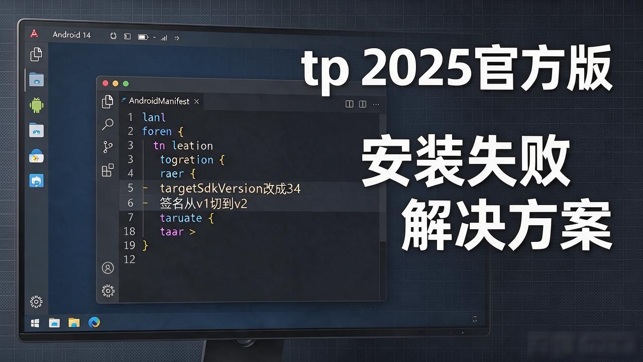 安卓14安装权限校验问题修复_安卓14系统兼容性测试:tp 2025官方版安装失败解决方案!_安卓14 tp2025 安装报错解决方法