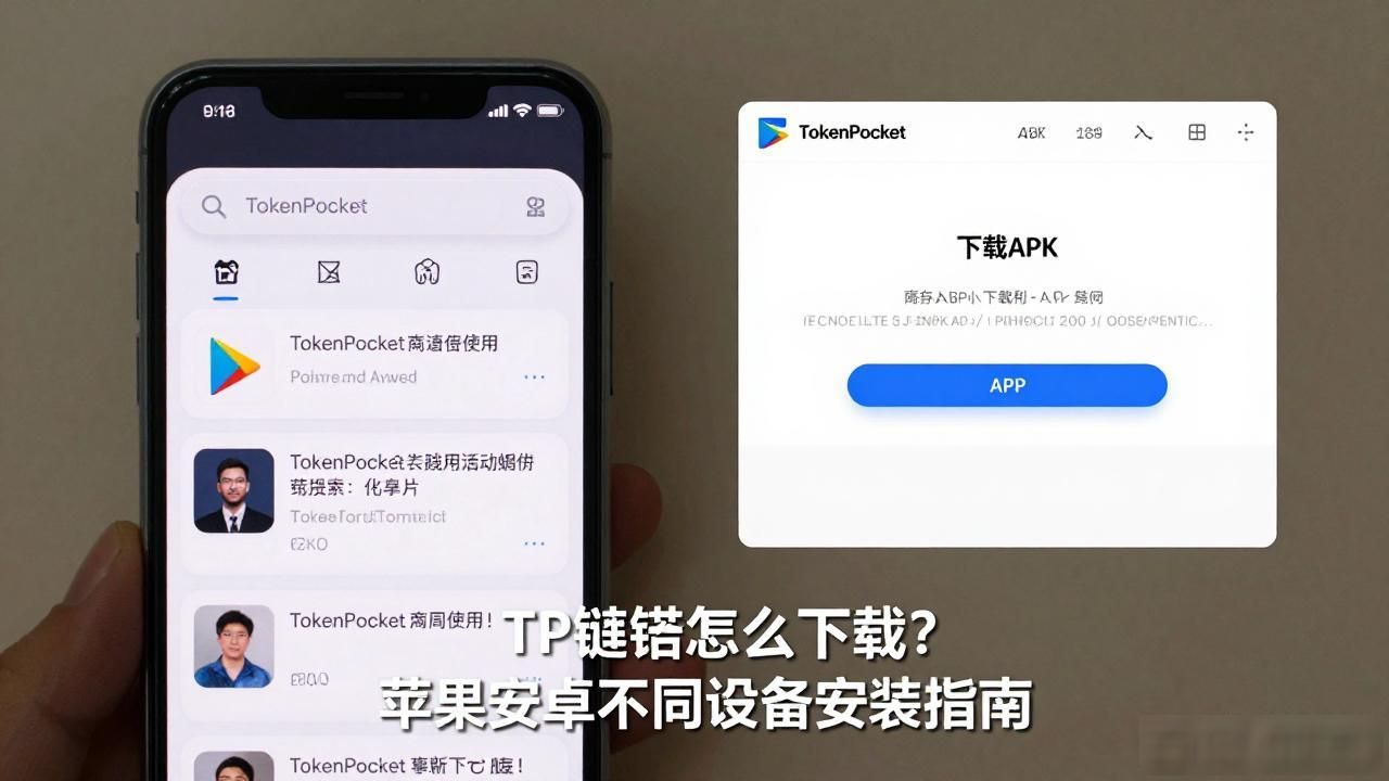 Android用户下载TP钱包的可靠渠道_如何根据设备选择合适的TP钱包下载链接?_iOS用户如何安全下载TokenPocket