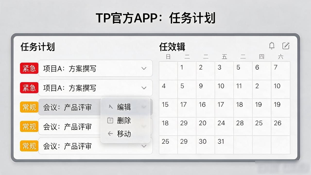 任务进度追踪_新建项目看板_如何在TP官方app下载中安排任务计划？