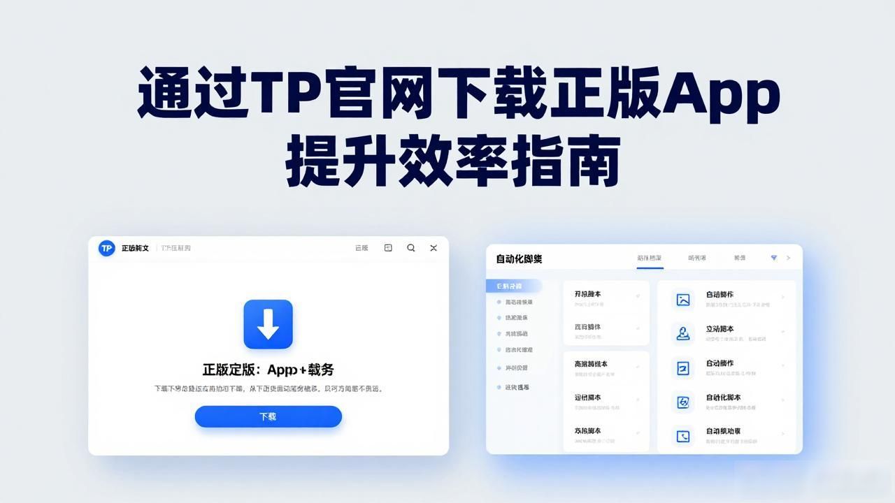 数字化办公工具官方渠道选择_如何通过TP官网下载app正版提升生产率？_正版应用数据安全保障