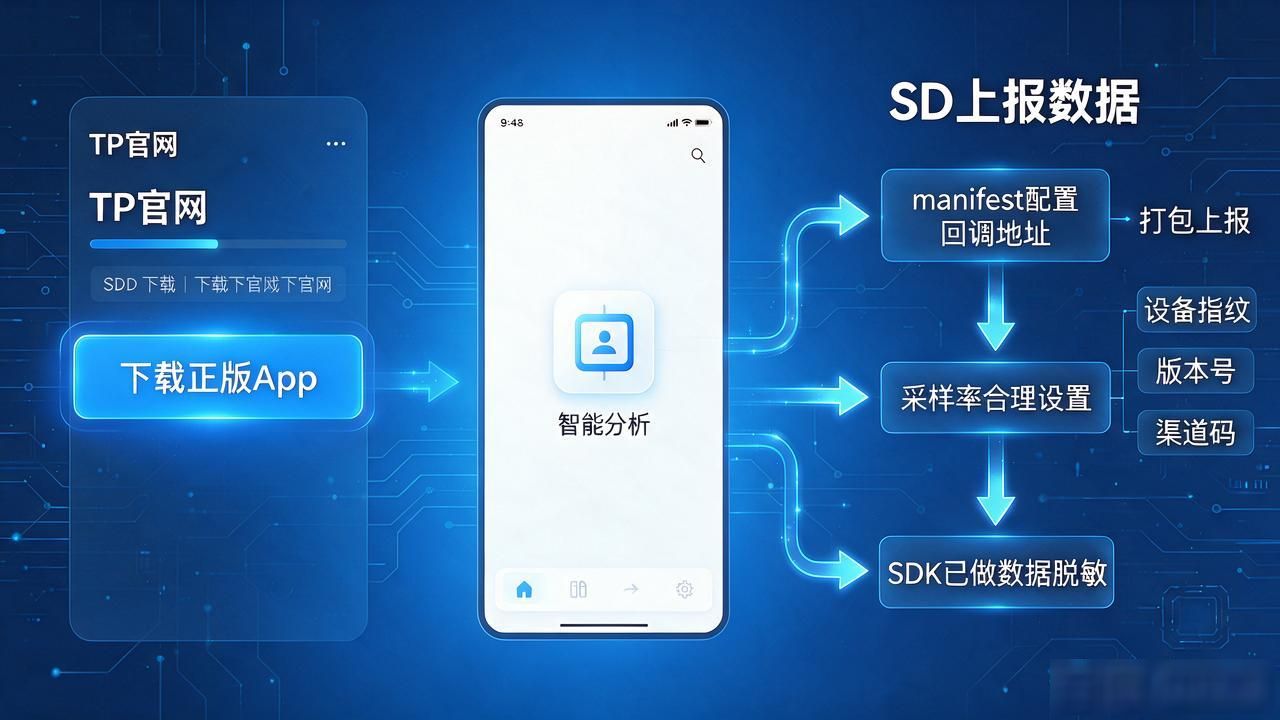 app分发验证完整性与数据分析跑通路径_analysis-sdk数据上报与采样率优化_如何在TP官网下载app正版中实现智能分析？