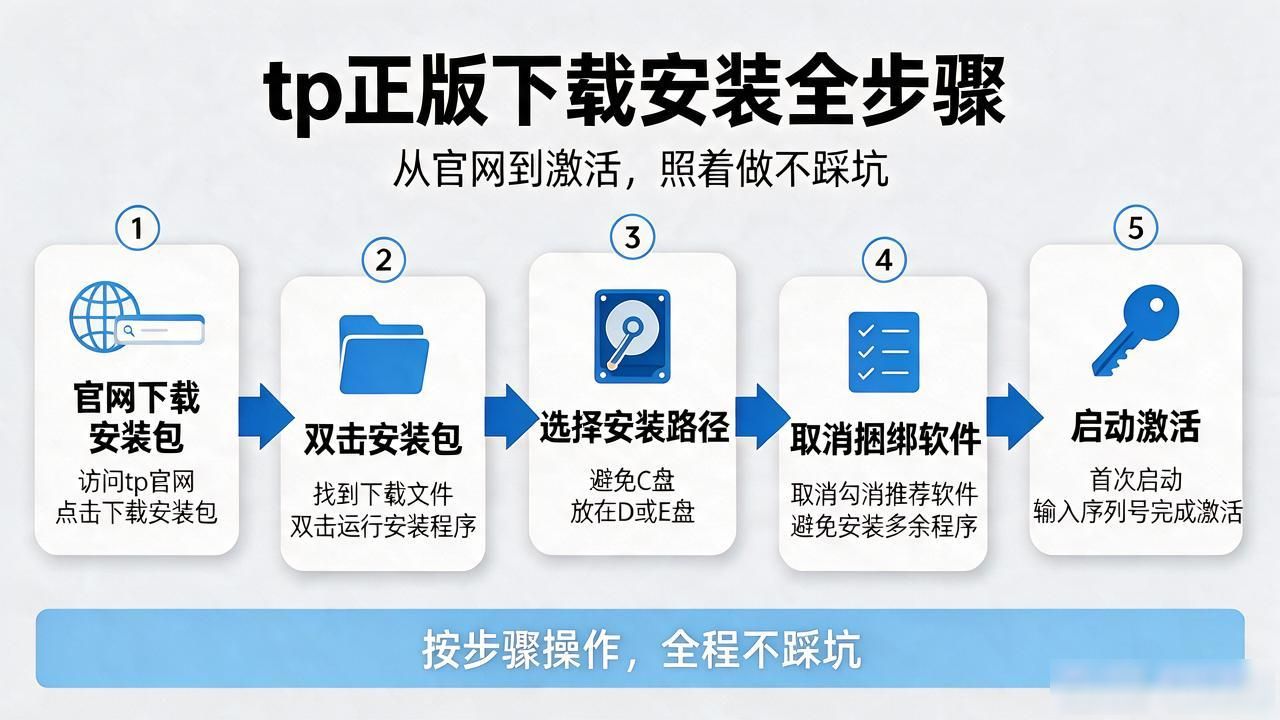 下载官网纯净版TP_tp下载安装正版的全步骤指南，确保安全、高效且顺畅的体验。_验文件大小防捆绑