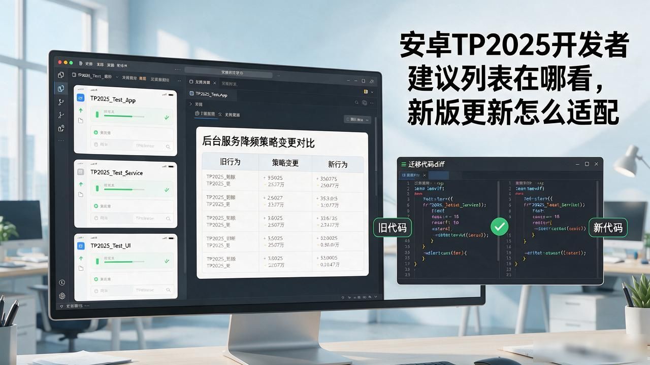 TP2025适配项推荐做法_安卓TP2025新版本支持开发者建议列表_安卓TP2025开发者建议列表