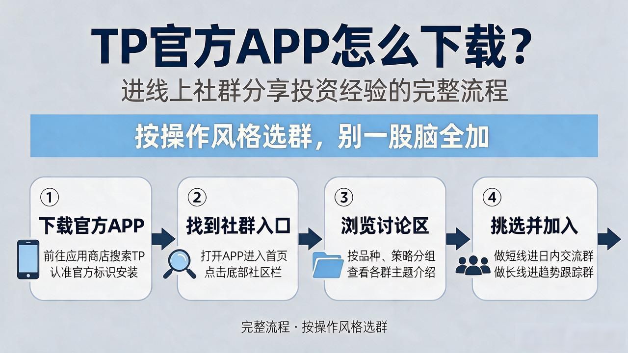 如何通过tp官方app下载参与线上社群，分享你的投资经验？_实盘操作交流群_TP官方APP社群